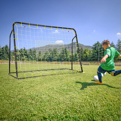 2-In-1 Kids Soccer Rebounder and Soccer Goal for Kids Aged 6+ Years Old